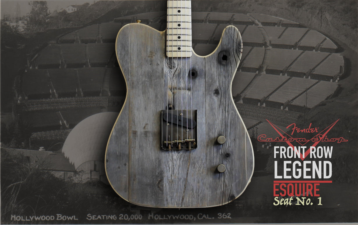 Fender Custom Shop Front Row Legend Esquire Seat No. 1