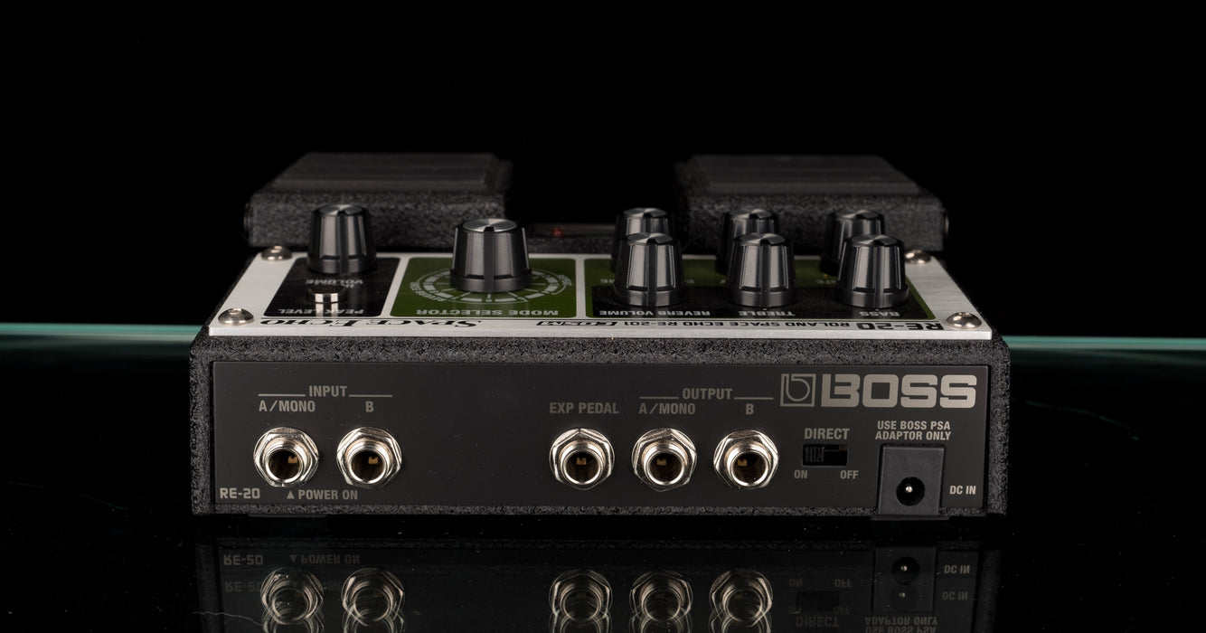 Used Boss RE-20 Space Echo Pedal With Box