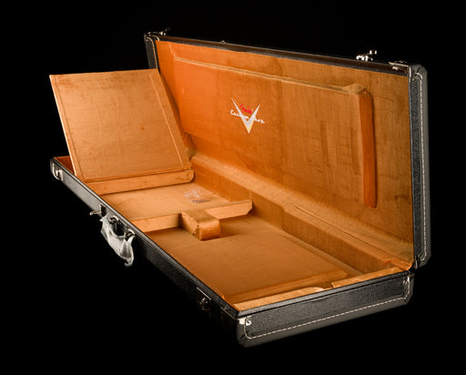 Used Fender Custom Shop G&G Bass Case Black with Peach Interior