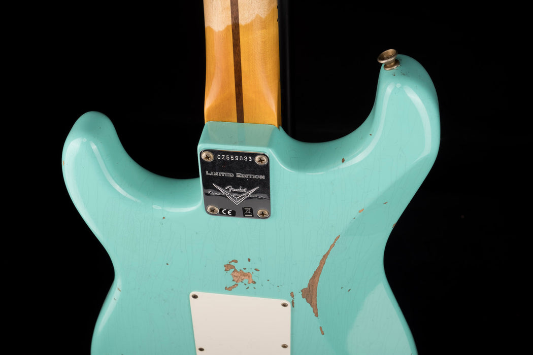 Fender Custom Shop Limited Edition Fat 50's Stratocaster Relic Super Faded Aged Sea Foam Green