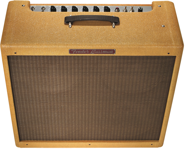 Fender American Vintage '59 Bassman Lacquered Tweed Tube Guitar Amp Combo