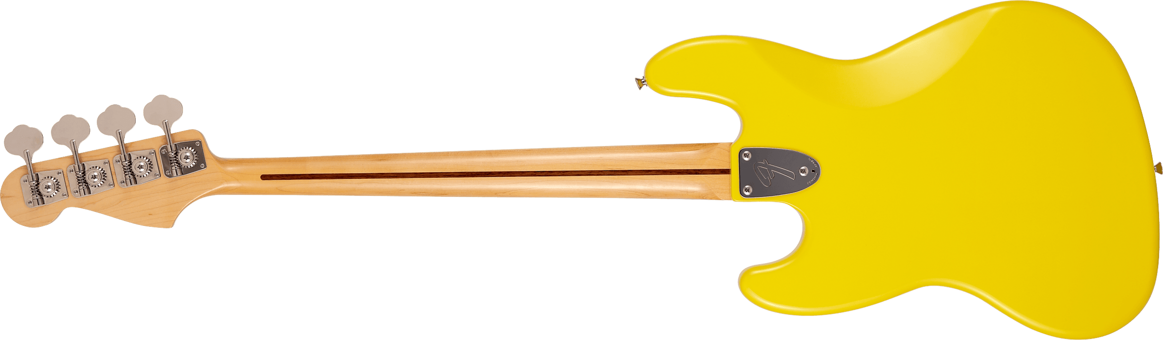 Fender Made in Japan Limited International Color Jazz Bass Maple Fingerboard Monaco Yellow  With Gig Bag