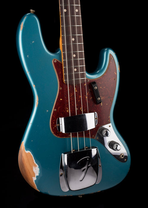 Fender Custom Shop 1960 Jazz Bass Relic Aged Ocean Turquoise