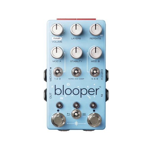 Chase Bliss Audio Blooper Bottomless Looper Guitar Effect Pedal