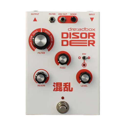 Dreadbox Disorder Aggressive Analog Fuzz Guitar Effect Pedal