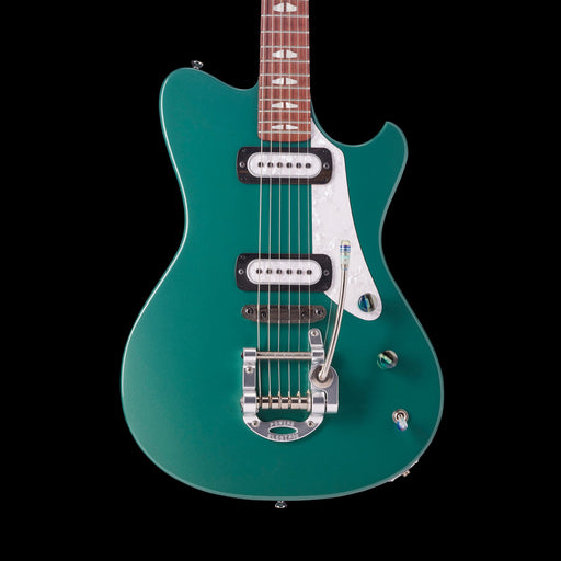 Powers Electric A-Type Silver Jade Mach 1 With Softshell Case