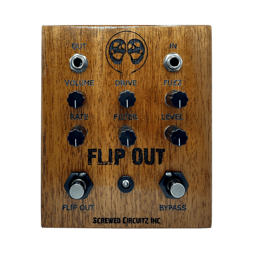 Screwed Circuitz Flip Out Fuzz 2.0 Guitar Effect Pedal
