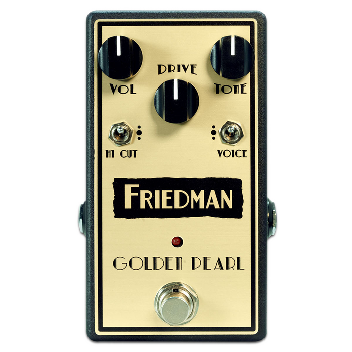Friedman Golden Pearl Overdrive Guitar Effect Pedal