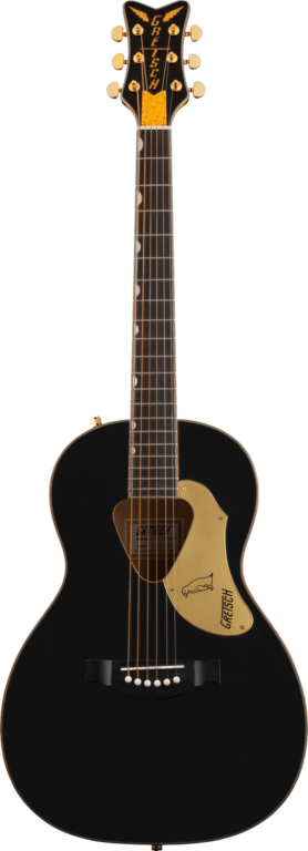 Gretsch G5021E Rancher™ Penguin™ Parlor Acoustic/Electric, Black Acoustic Guitars
