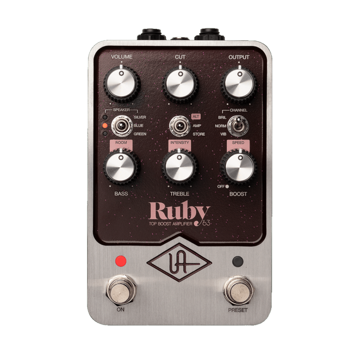 Universal Audio UAFX Ruby '63 Top Boost Amplifier Pedal