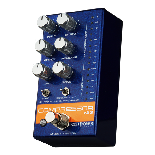Empress Effects Compressor MKII Guitar Effect Pedal - Blue