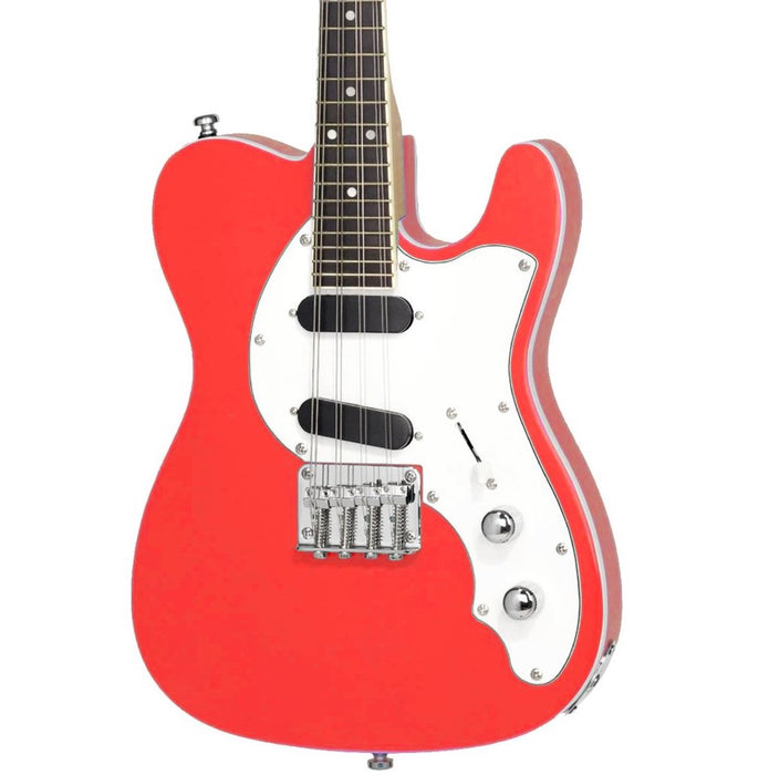 Eastwood Limited Edition Mandocaster Only 24 Made Fiesta Red