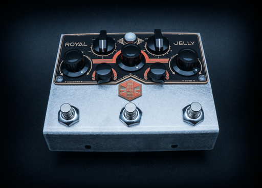 BeetronicsFX Royal Jelly Royal Series Overdrive Fuzz Guitar Effect Pedal