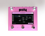 Poly Effects Beebo Visual Multi Modulation and Quad Channel Delay/ Reverb/ Mixer/ Cab Simulator Pink Version