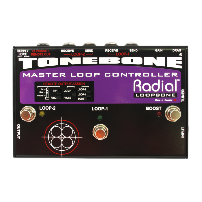 Radial Engineering Tonebone Loopbone Effects Loop Controller