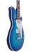 Eastwood Airline Map FM Guitar Flame Maple Top - Blueburst Flame