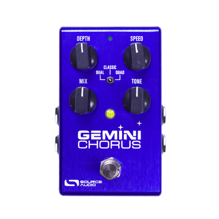 Source Audio Gemini Stereo Chorus Guitar Effect Pedal