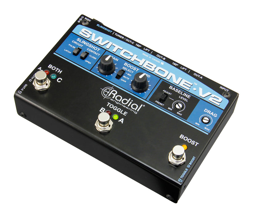 Radial Switchbone V2 ABY/C Amp Selector and Booster