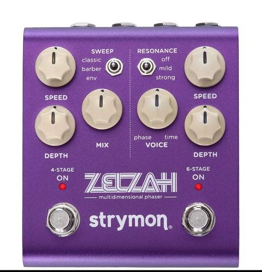 Strymon Zelzah Multidimensional Phaser Guitar Effect Pedal