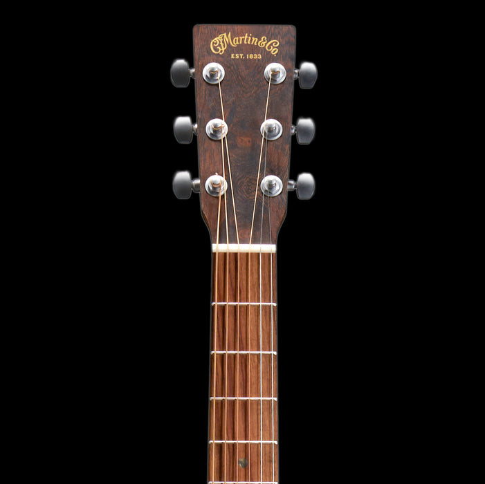 Martin 0-X2E Cocobolo Acoustic-Electric Guitar Headstock Front