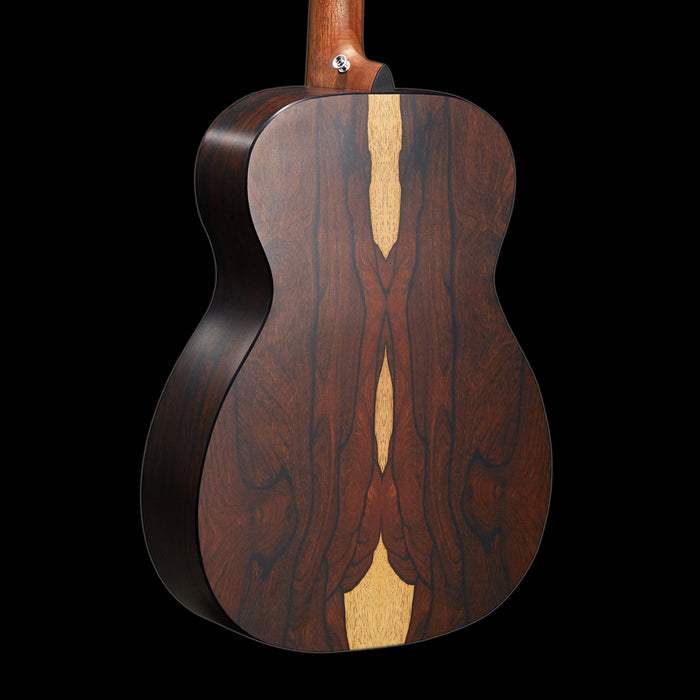 Martin 00-X2E Cocobolo Acoustic-Electric Guitar Back Crop