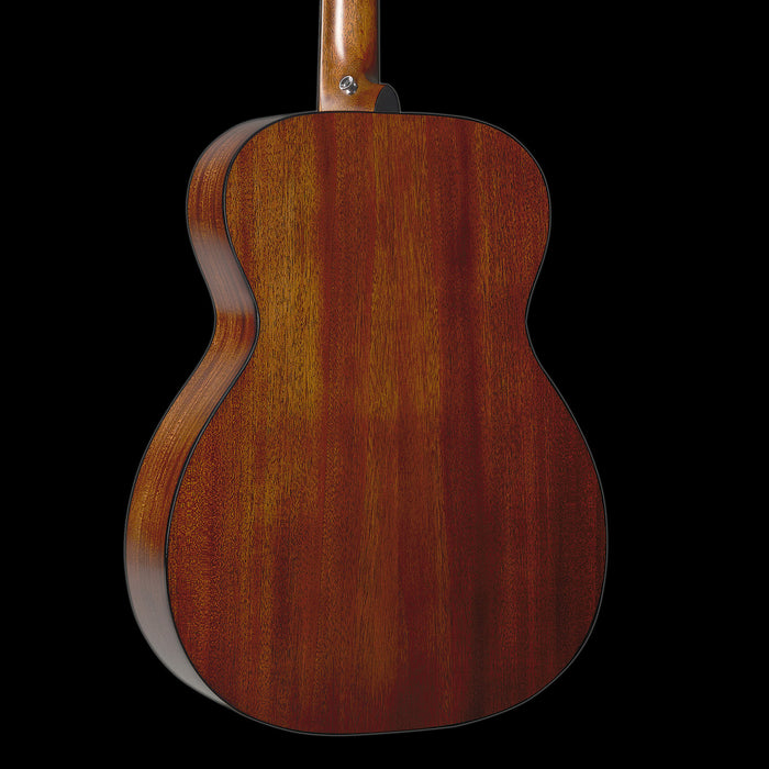 Martin 000E Retro Plus Mahogany Natural Acoustic Guitar Back Crop