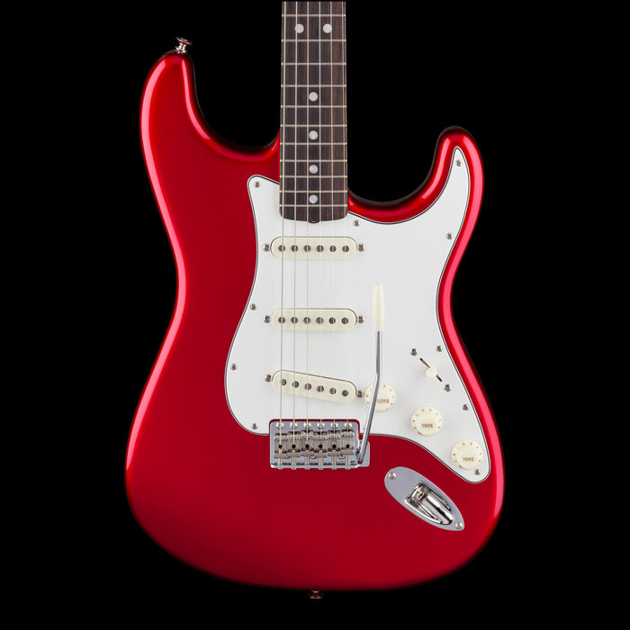 Fender American Vintage II 1965 Stratocaster Candy Apple Red Front Crop
