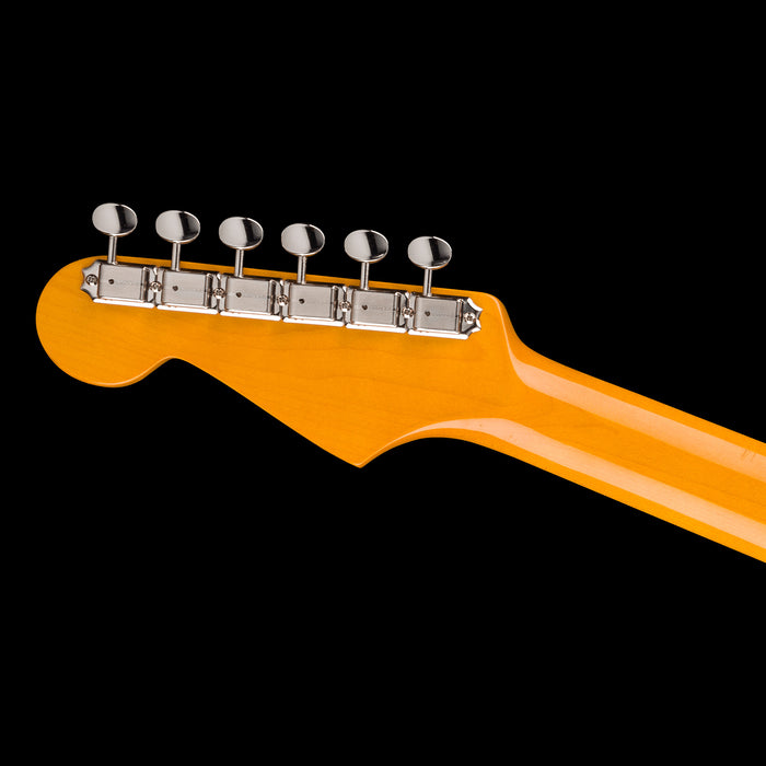 Fender American Vintage II 1965 Stratocaster Candy Apple Red Headstock Back