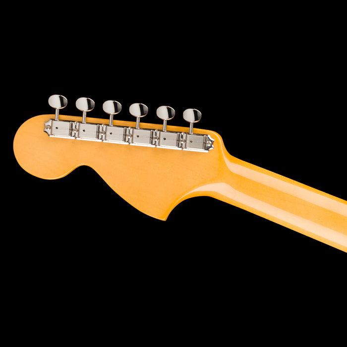 Fender American Vintage II 1966 Jazzmaster Rosewood Fingerboard Sherwood Green Metallic Headstock Back