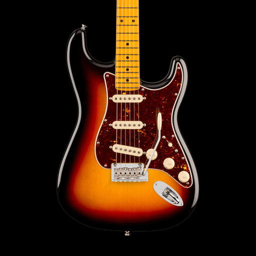 Fender American Professional Stratocaster Maple 3-Color Sunburst Front Crop