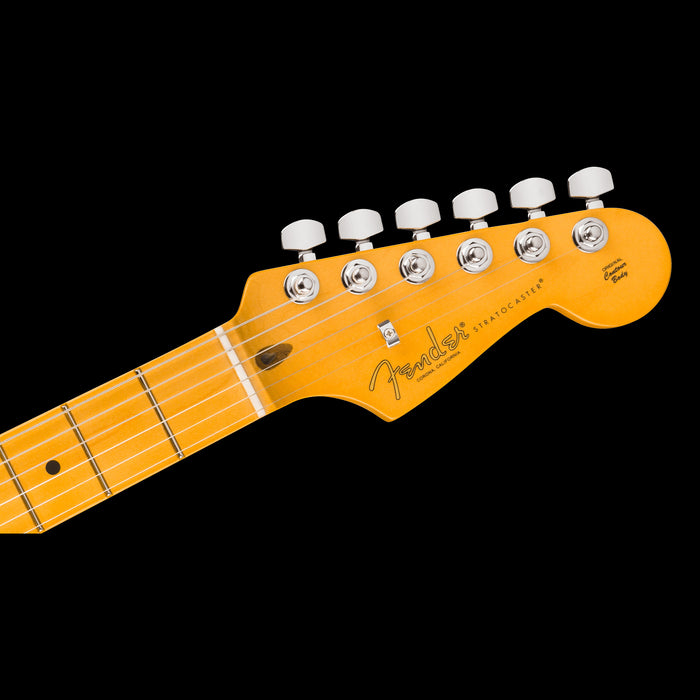 Fender American Professional Stratocaster Maple 3-Color Sunburst Headstock
