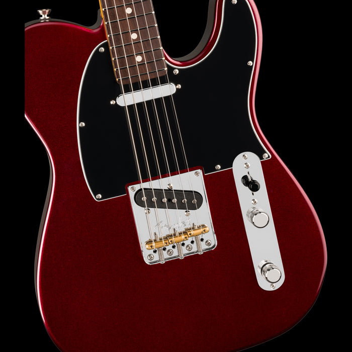 Fender American Professional Telecaster Rosewood Oxblood Front Body Detail 