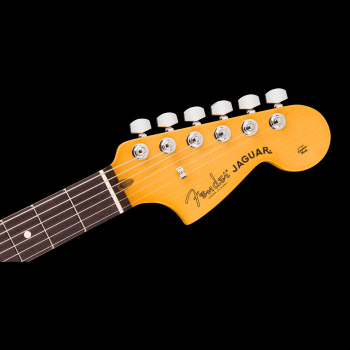 Fender American Professional Jaguar Rosewood Oxblood Headstock 