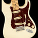 Fender American Professional II Stratocaster Maple Fingerboard Olympic White Front Body Detail 
