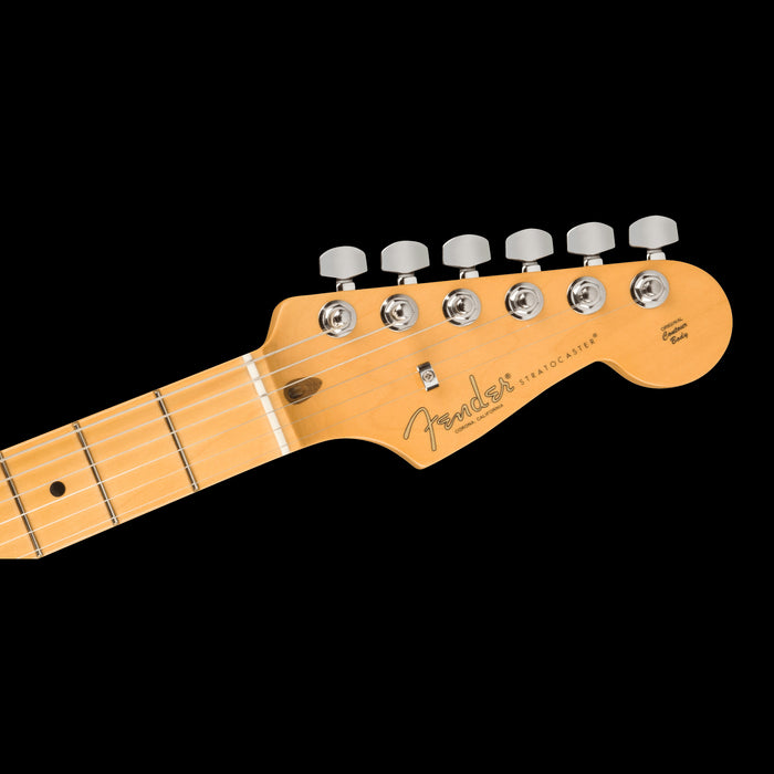 Fender American Professional II Stratocaster Maple Fingerboard Olympic White Headstock 