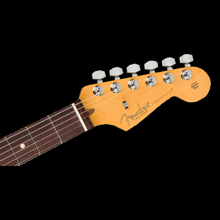 Fender American Professional II Stratocaster HSS Dark Night Electric Guitar Headstock