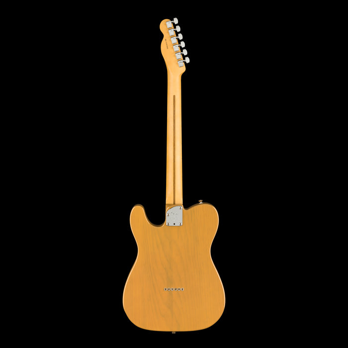Fender American Professional II Telecaster Maple Fingerboard Butterscotch Blonde Electric Guitar Back
