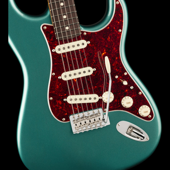 Fender American Professional Classic Stratocaster Rosewood Fingerboard Faded Sherwood Green Metallic