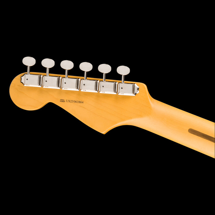 Fender American Professional Classic Stratocaster HSS Maple Fingerboard Faded Black Headstock Back