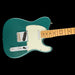 Fender American Professional Classic Telecaster Maple Fingerboard Faded Sherwood Green Metallic Closeup Body Right
