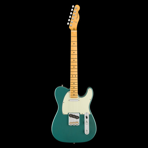 Fender American Professional Classic Telecaster Maple Fingerboard Faded Sherwood Green Metallic Front