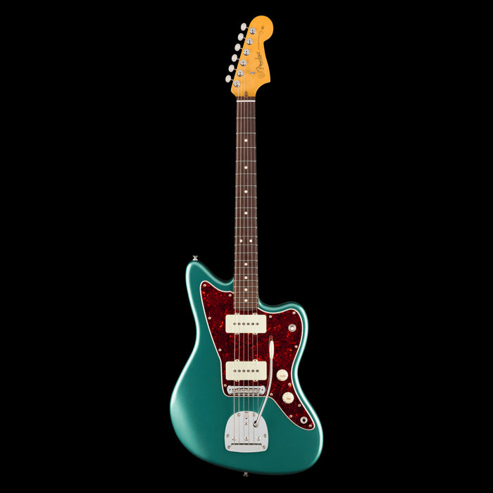 Fender American Professional Classic Jazzmaster Rosewood Fingerboard Faded Sherwood Green Metallic Front