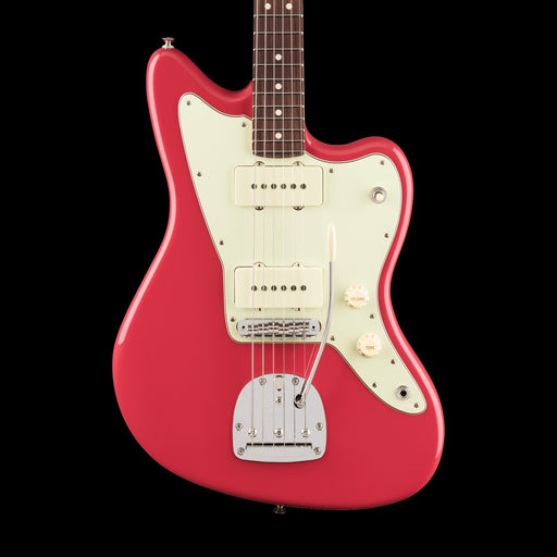 Fender American Professional Classic Jazzmaster Faded Dakota Red Front Crop
