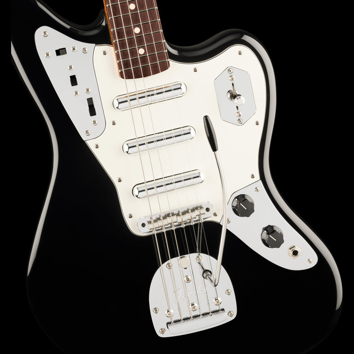 Fender Limited Edition Johnny Marr Signature Special Jaguar Black Front Body Detail