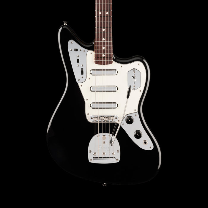 Fender Limited Edition Johnny Marr Signature Special Jaguar Black Front Crop