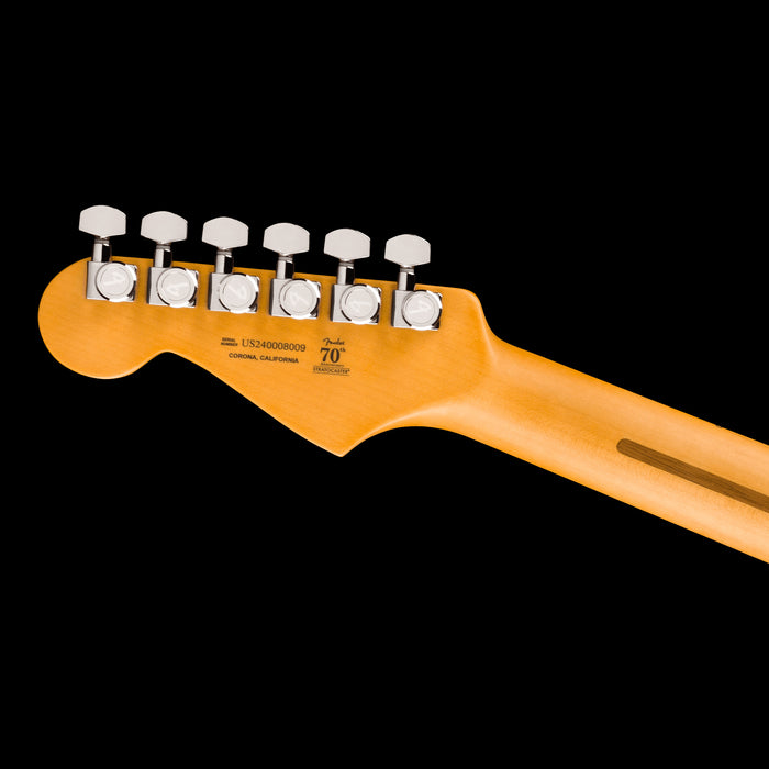 Fender American Ultra II Stratocaster Sinister Red Headstock Back