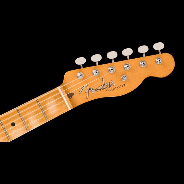 Fender 75th Anniversary Vintera Road Worn 1951 Telecaster Butterscotch Blonde Headstock 