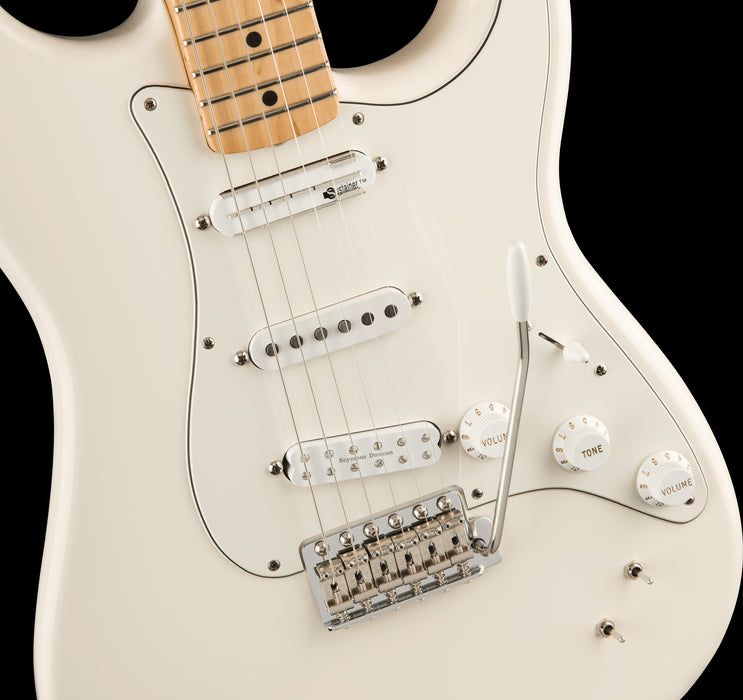 Fender Artist Series Ed O'Brien EOB Stratocaster Olympic White with Gig Bag