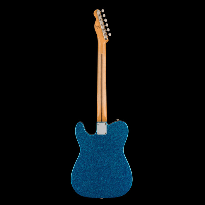 Fender Artist Series J Mascis Tele Maple Board Bottle Rocket Blue Flake Back