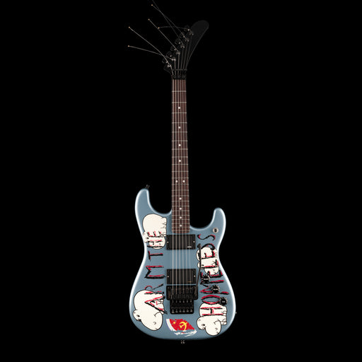 Fender Tom Morello "Arm The Homeless" Blue Ice Metallic Front